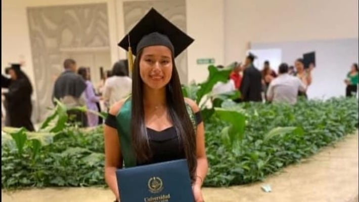 Karen Herrera Jiménez, de 31 años, murió por una cabeza de agua en catarata La Leona, en Curubamde de Liberia, Guanacaste. Foto: Adriana Porras Herrera para La Teja