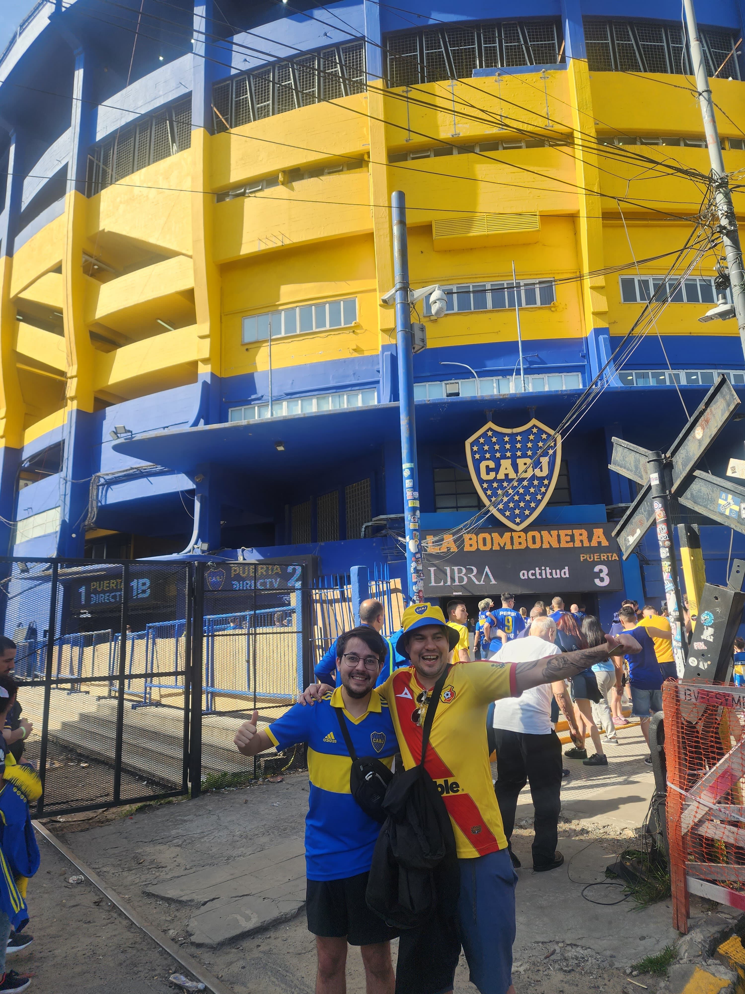 Facundo Fernández Louis, aficionado de Boca Juniors y Herediano