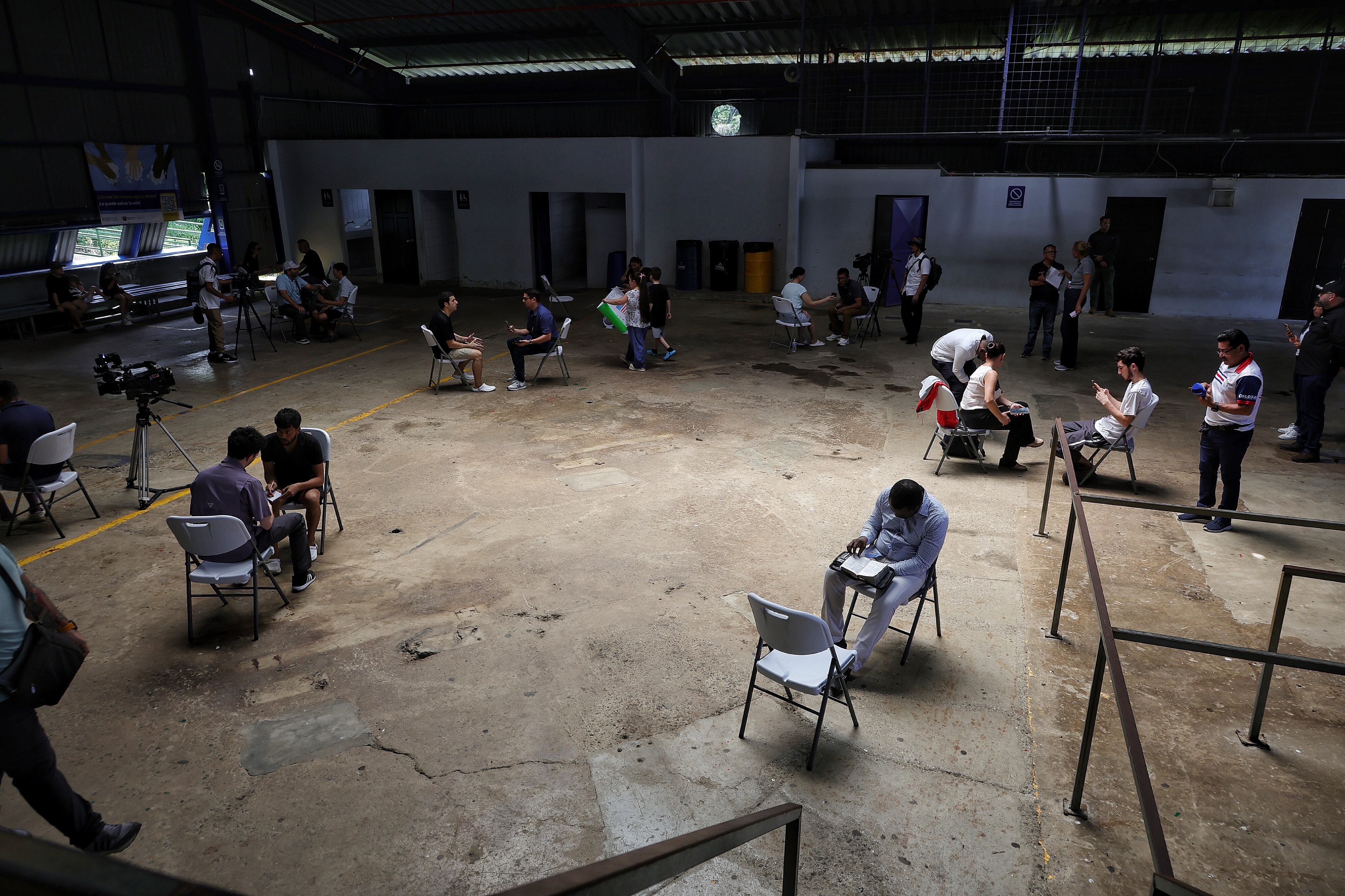 Migrantes en condición de tránsito en el CATEM zona sur Corredores / Fotografía: John Durán