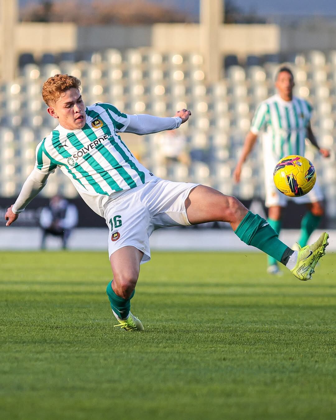 Brandon Aguilera tuvo un buen partido contra el Casa Pía, equipo de Patrick Sequeira. Instagram.