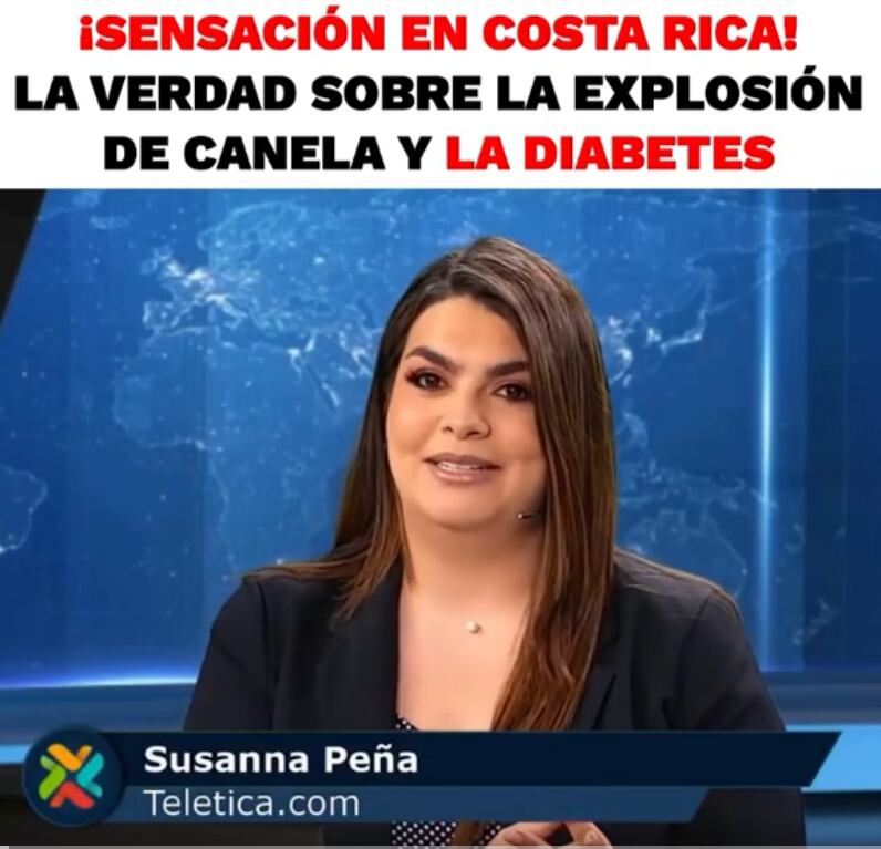 Video falso sobre receta que supuestamente quita diabetes