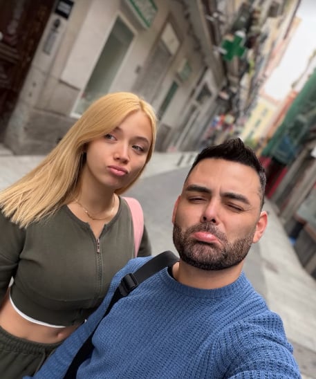 Diego Bravo y Melania Villalta, creadores de contenido