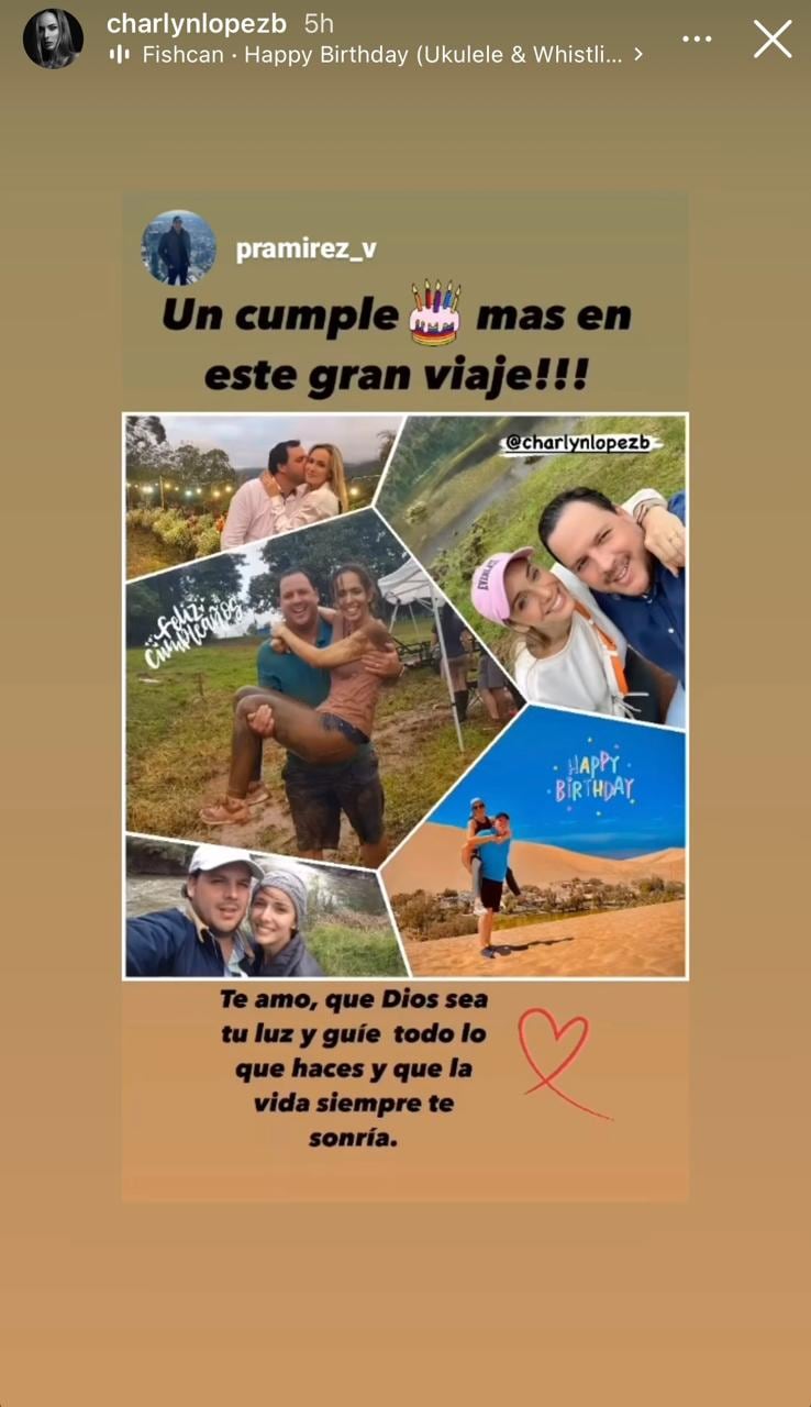 Charlyn López vestida de novia