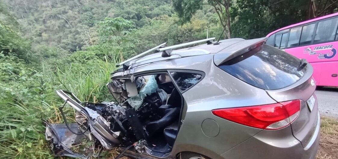 María Victoria Lázaro, joven madre que murió en choque contra bus en la zona sur. Foto cortesía.