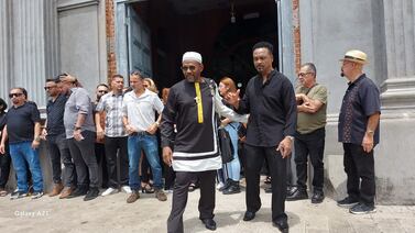 Tipi Rogers y Marfil le dieron el último adiós a músico Roberto Moscoa