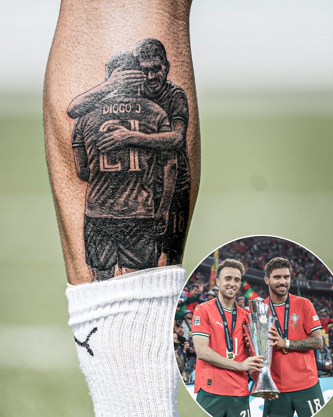 Ruben Neves decidió llevar siempre con él a Diogo Jota