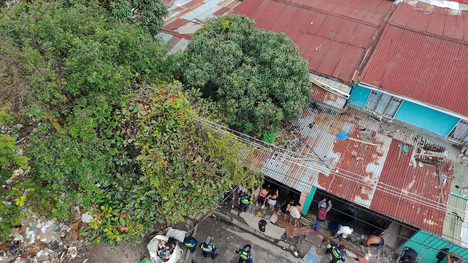 Policía Municipal de San José derribó uno de los búnker más conflictivos en Hatillo