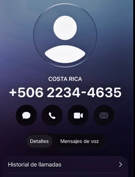 Llamadas fraudulentas casi siempre inician con números desconocidos.