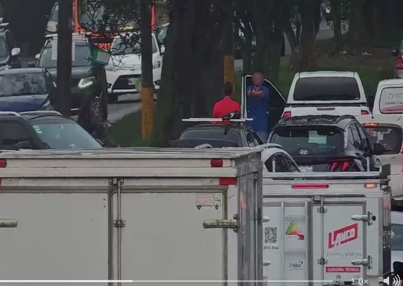 El hecho quedó grabado en video.