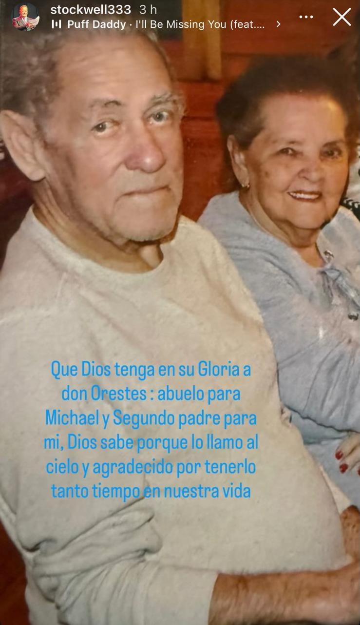 Esta fue la fotografía compartida por Don Stockwell.