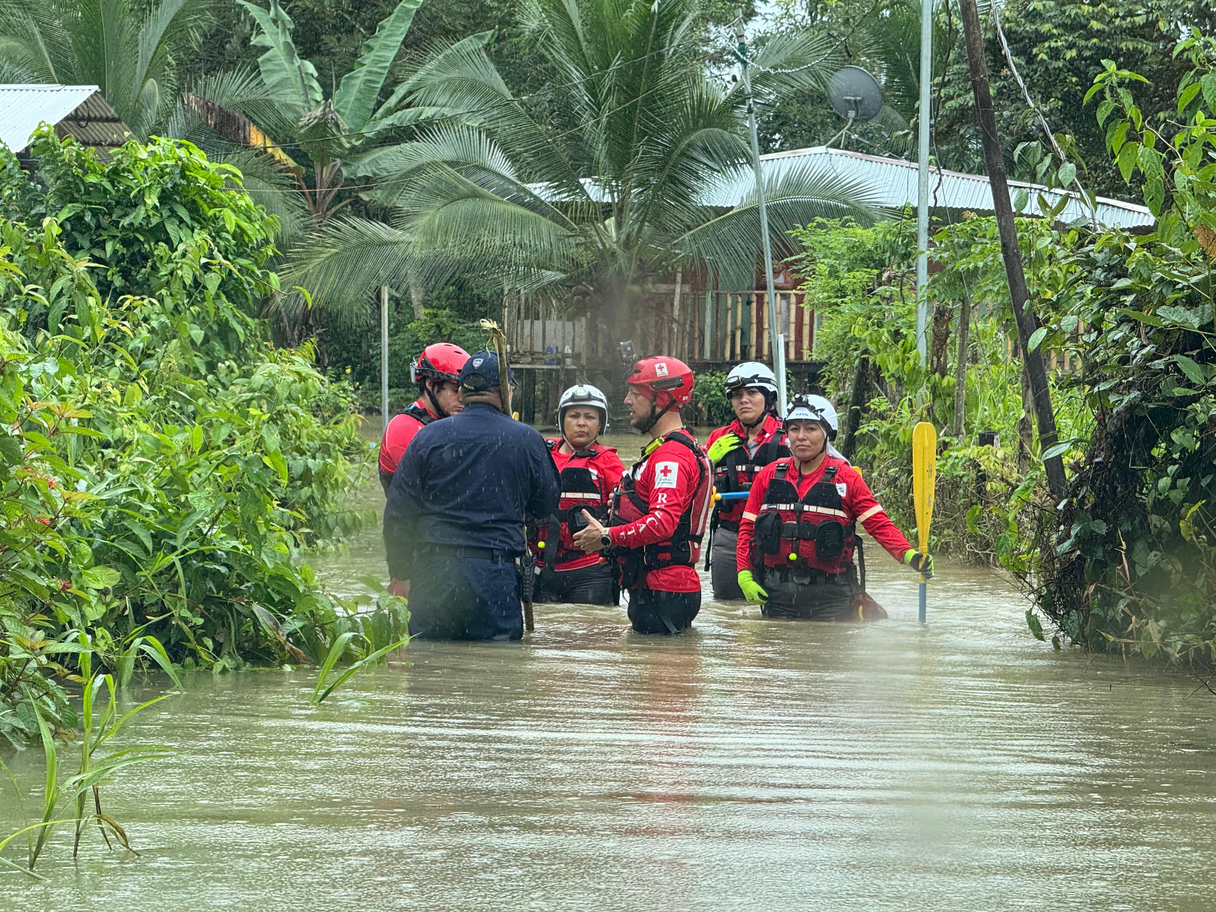 Inundaciones en Guanacaste onda tropical #46