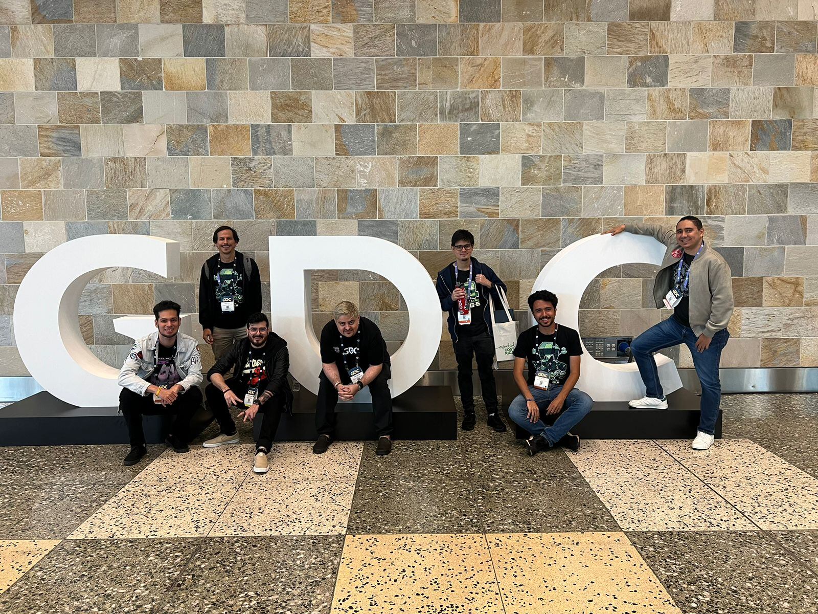 La delegación tica fue con todo a la GDC. Foto cortesía de Virgilio Solís.