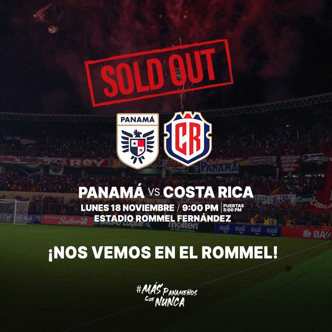 El estadio Rommel Fernández contará con un llenazo para el juego entre Panamá y Costa Rica.