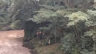 Angustiante situación en caudaloso río terminó por convertirse en un verdadero milagro