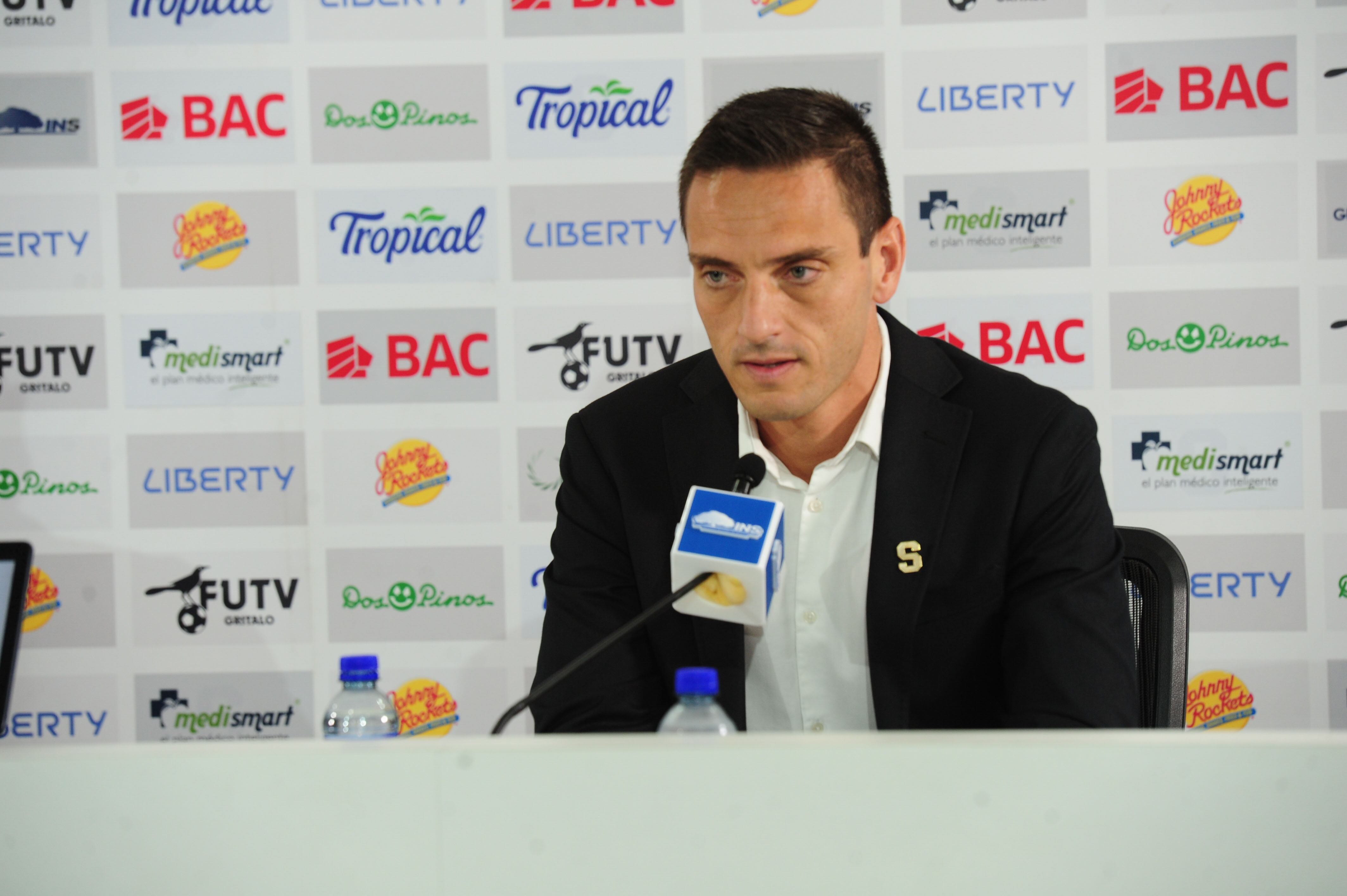 Director técnico Saprissa José Antonio Giacone Garita.
