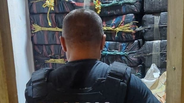 El OIJ reportó el decomiso de más de una tonelada de cocaína en Pavones de Golfito.
