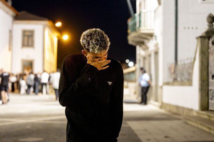 Luis Díaz se fue a despedir de Diogo Jota