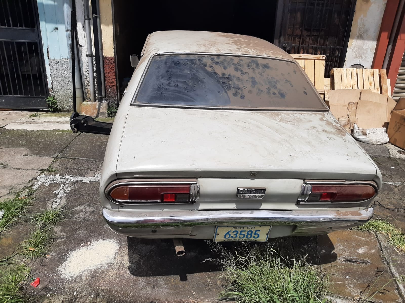 Luis Poveda, chuzo de la semana, Datsun 120Y, 1976