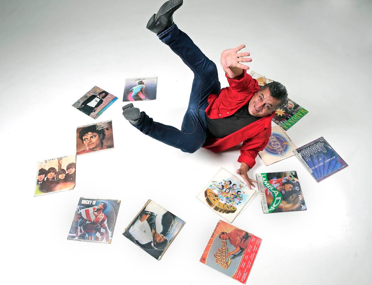 Álvaro Zamora, baile del acetato