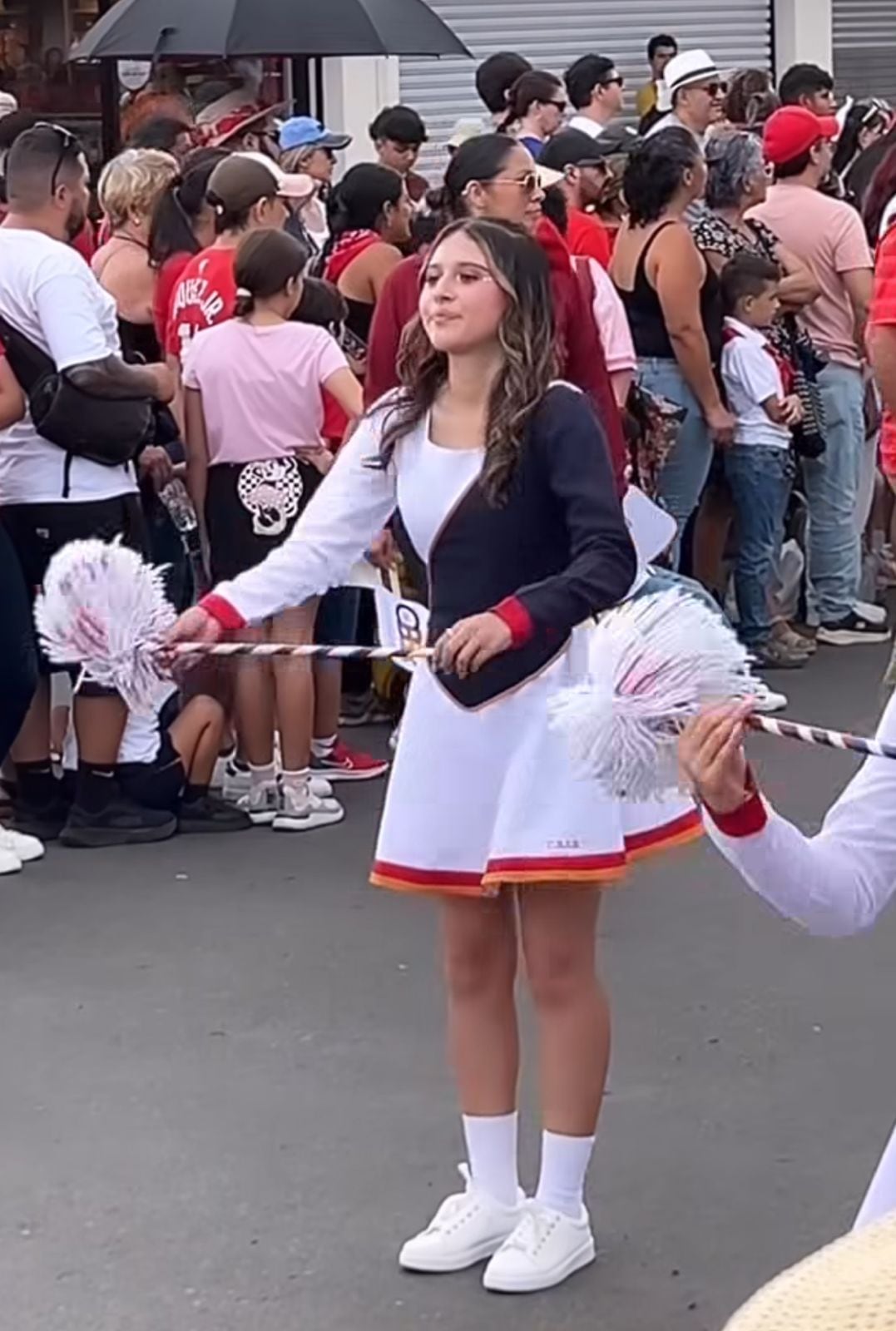 Melissa Mora y su hija