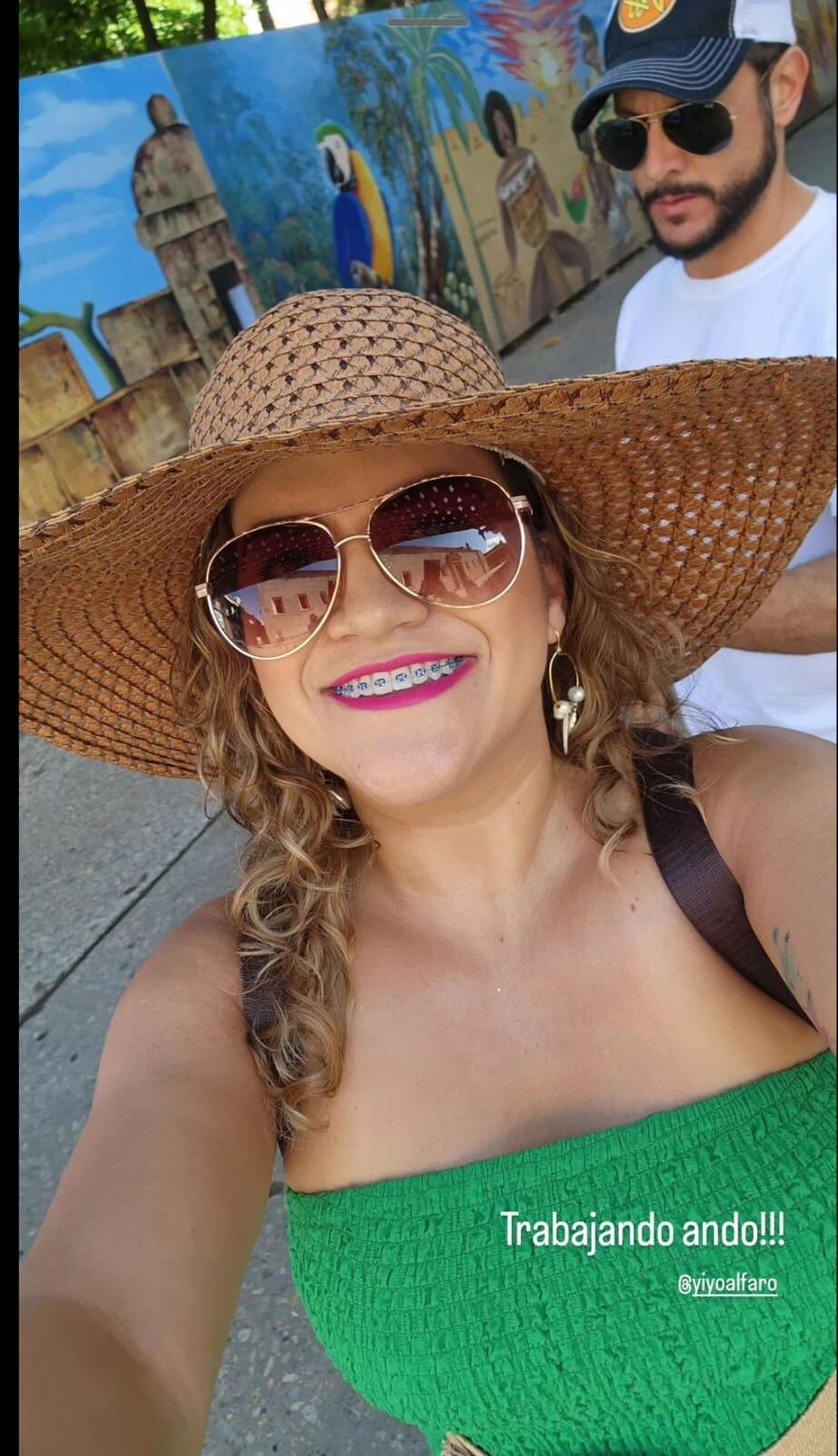 Yiyo y Silvia Aguilar están trabajando en Cartagena