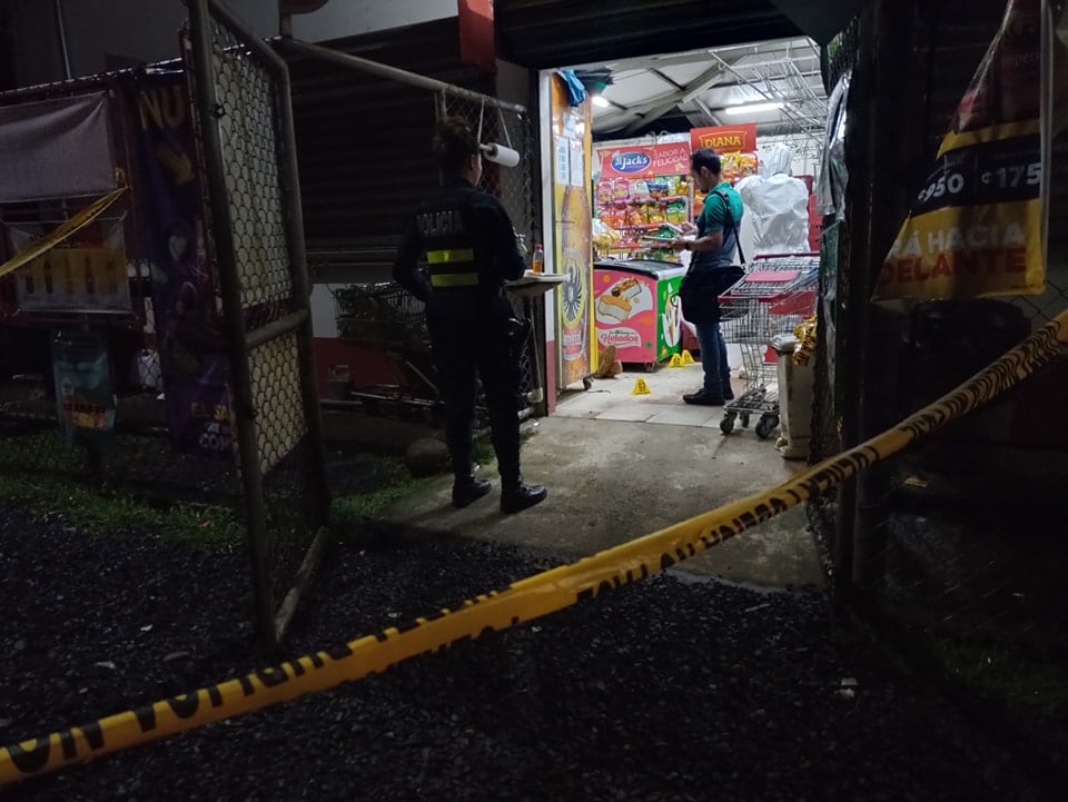 El crimen ocurrió en El Roble de Sarapiquí. Foto Sarapiquí Noticias.