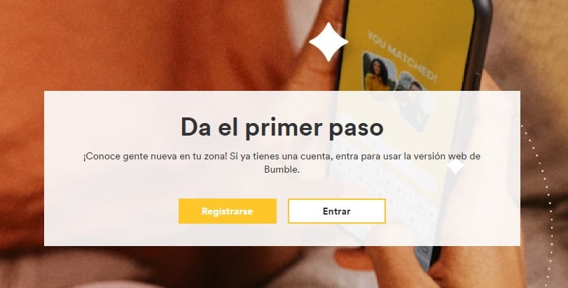 Bumble es una aplicación para celulares en la cual se puede buscar pareja, pero las mujeres son las que dan el primer paso