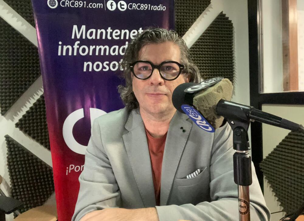 Periodista Alberto Padilla, expresentador de CNN en Español y su programa radial “A las 5 con Alberto Padilla”, en la emisora 89.1 F.M..