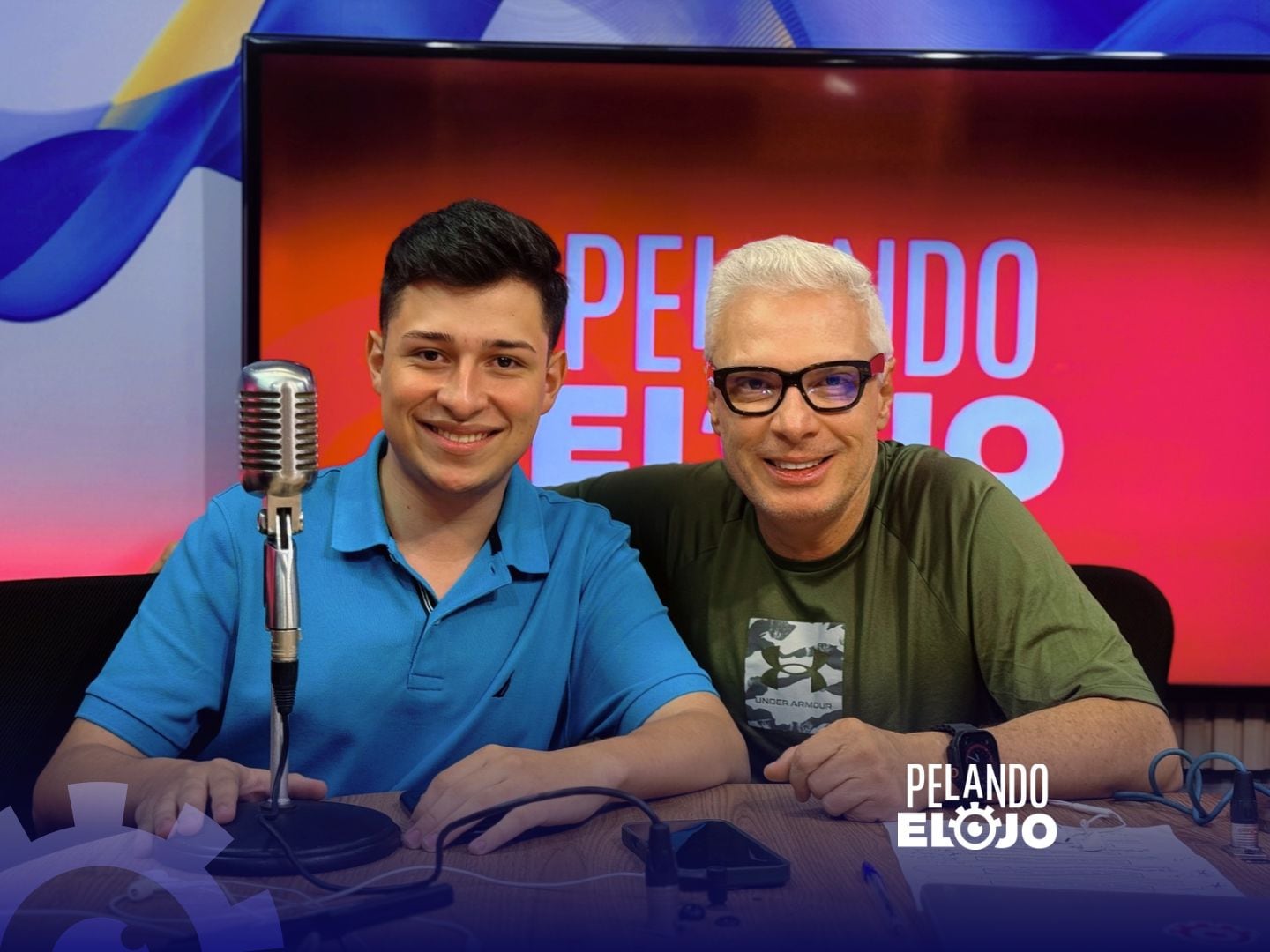 Joseph Arguedas es imitador de Pelando el ojo, imita a Álvaro Ramos, en el programa de radio Monumental