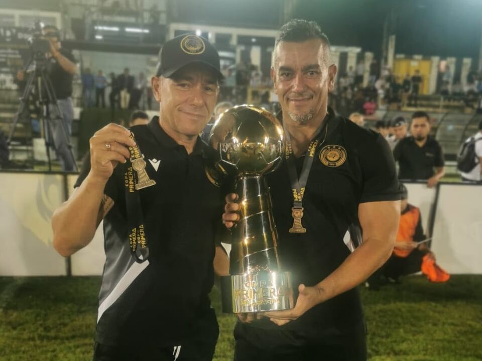 José Giacone y Diego Giacone celebraron el Torneo de Copa de Nicaragua. Fotografía: Cortesía