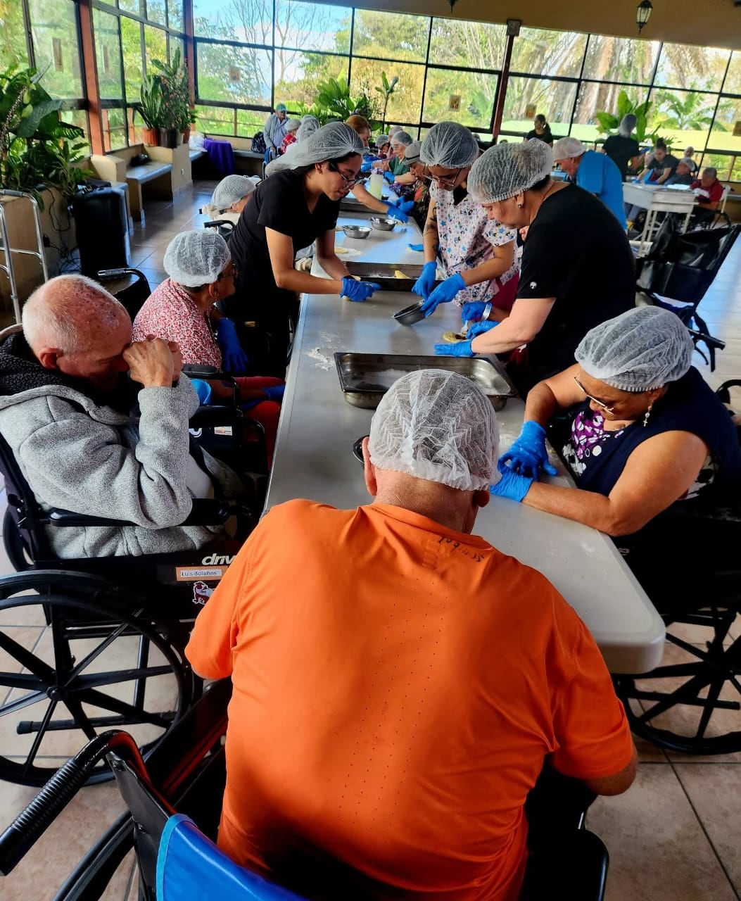 Maritza Sandi trabaja desde hace 10 años en el Hogar Magdala.