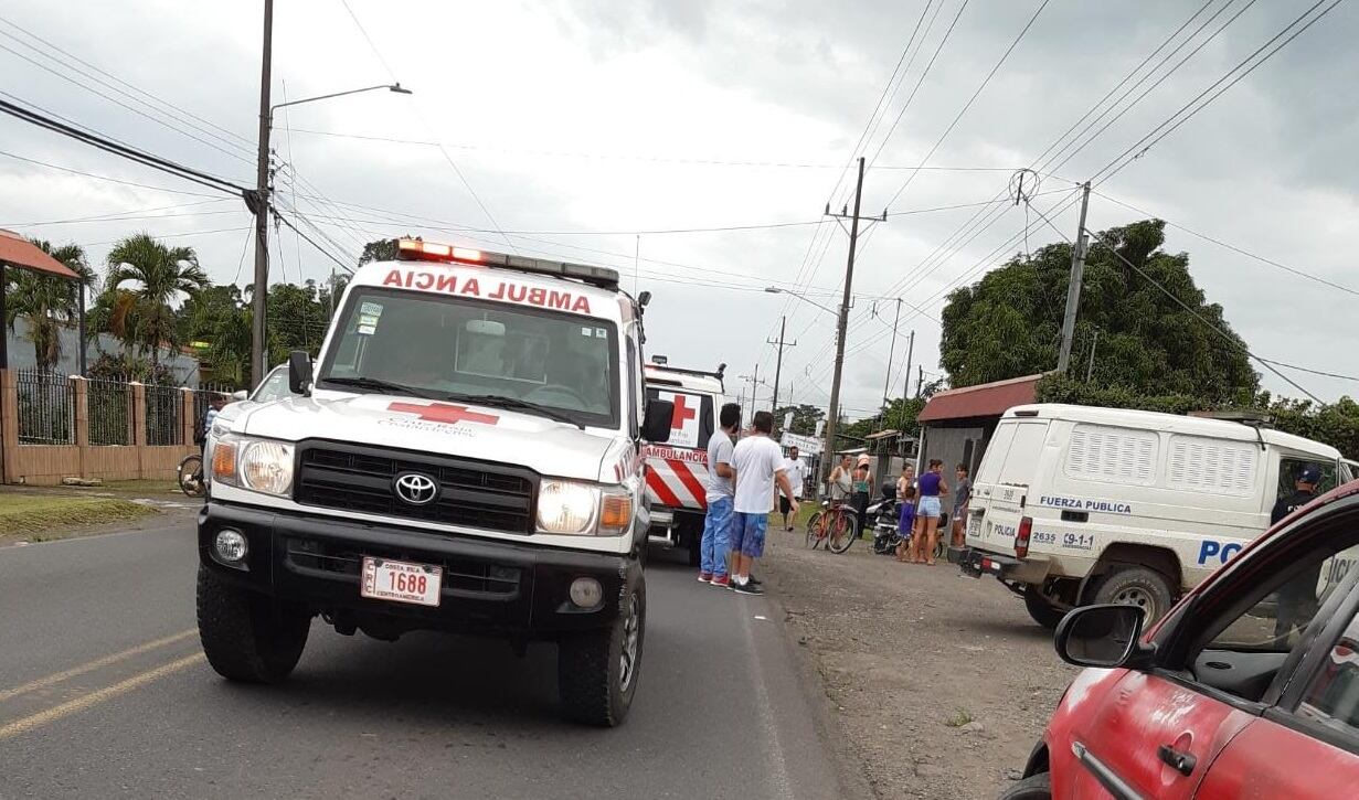 Homicidio en Pococí. Foto cortesía.