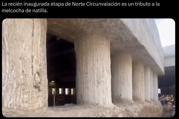 Los memes no perdonan y así compararon los ticos el último tramo de Circunvalación Norte. Captura de pantalla.