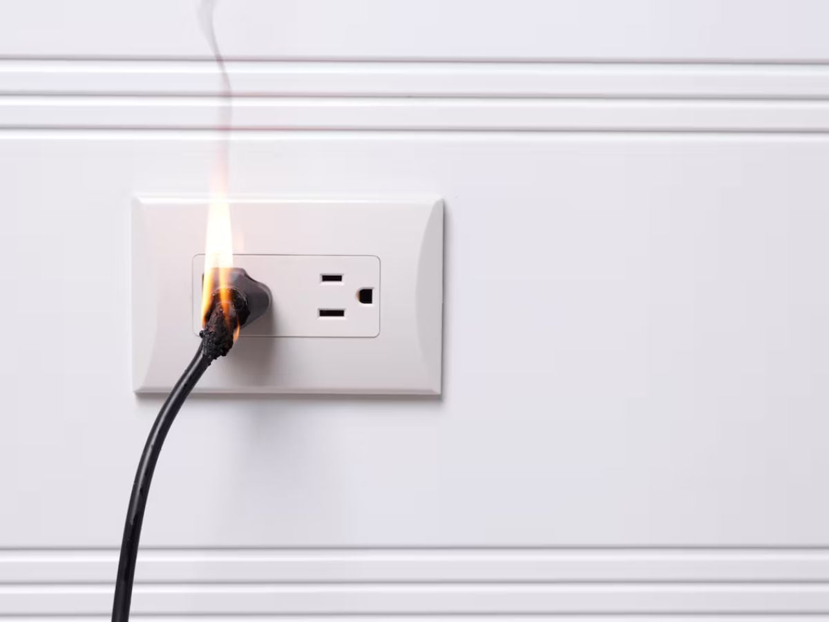 Los electrodomésticos pueden ser una fuente de incendio si no se tratan con el cuidado necesario. Foto: Getty Images/iStockphoto