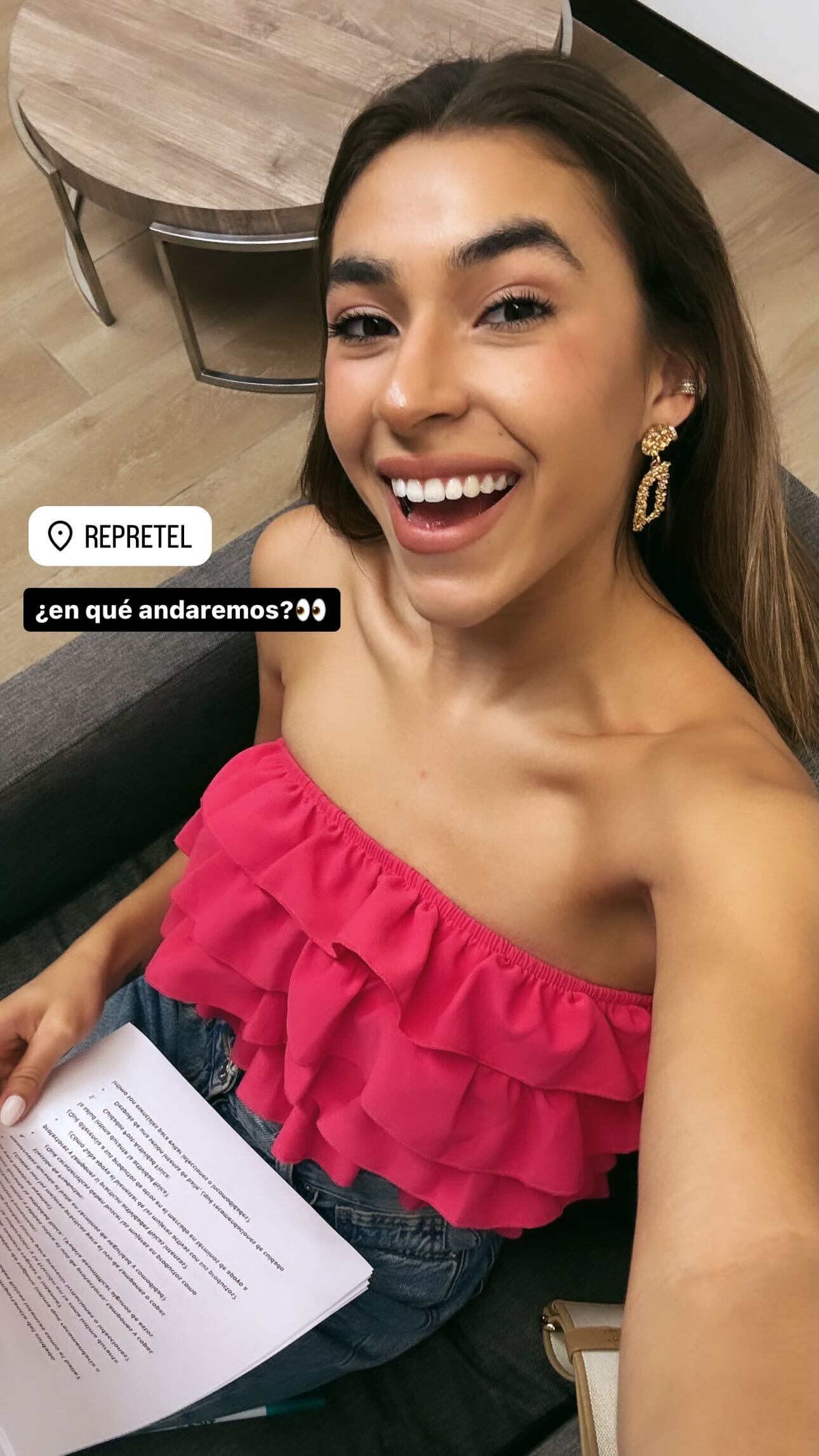 Kianny Berry Peraza, hija de Glenda peraza, Repretel