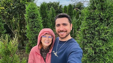 Para esta familia comprar el arbolito navideño se ha vuelto una tradición de más de 30 años