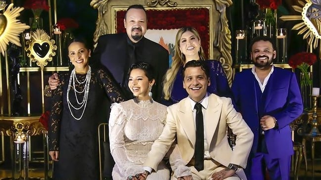 Christian Nodal y Ángela Aguilar