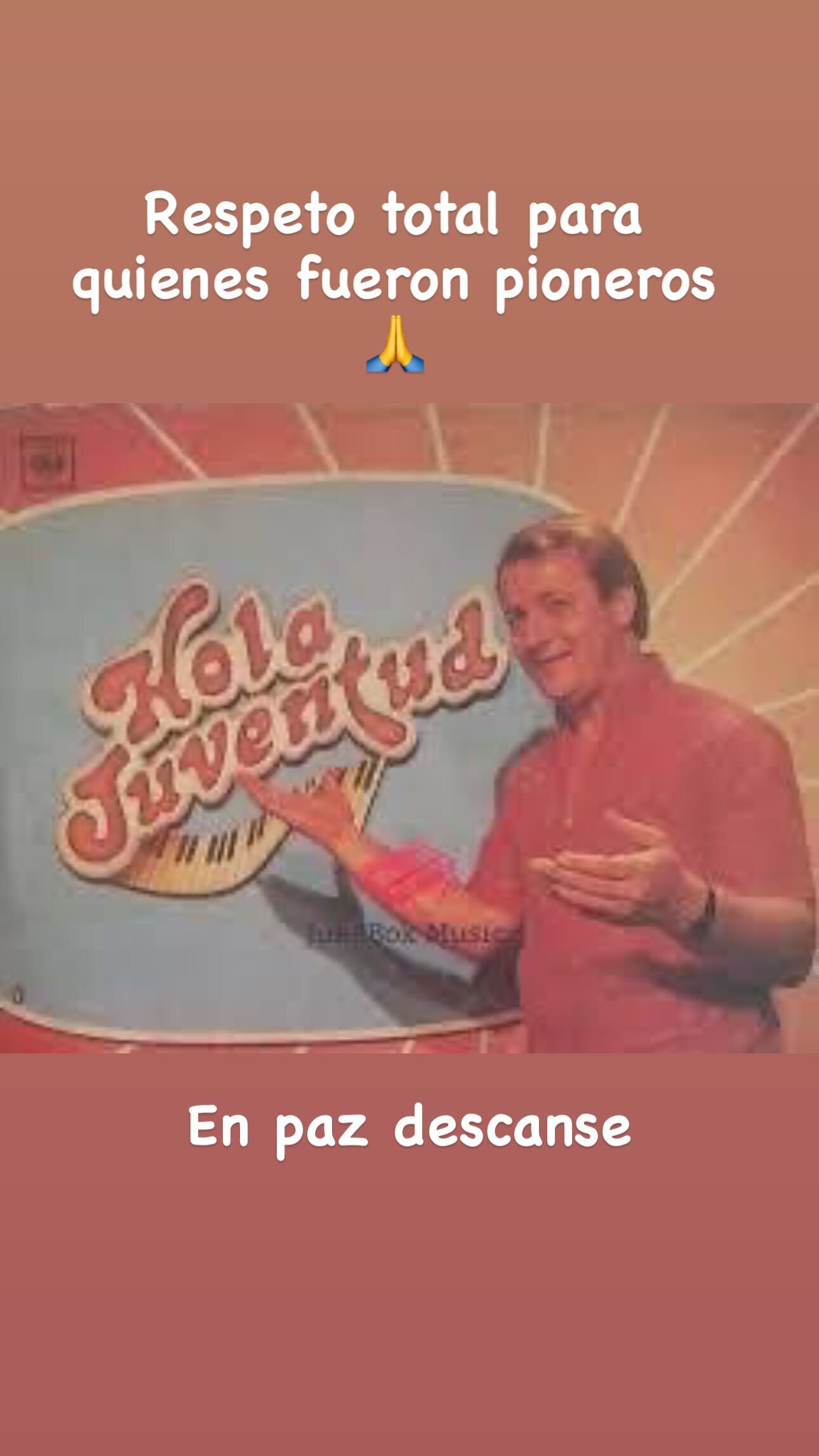 Yiyo Alfaro sorprendió con la despedida a don Nelson Hoffmann