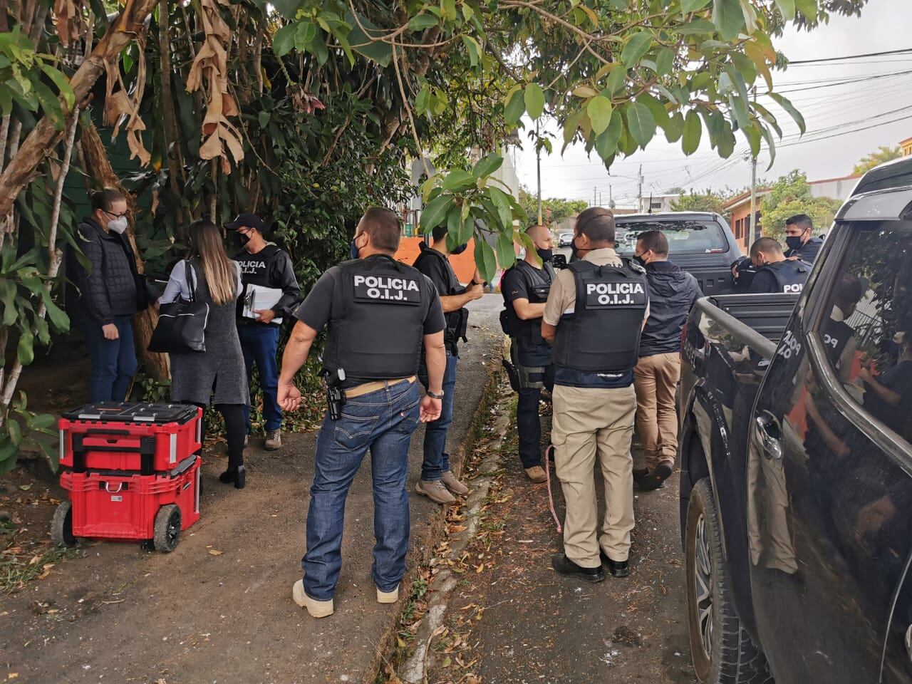 Detienen a falso entrenador de fútbol apellidado Ruíz sospechoso de abusar de menores en Palmares y San Ramón. Foto OIJ.