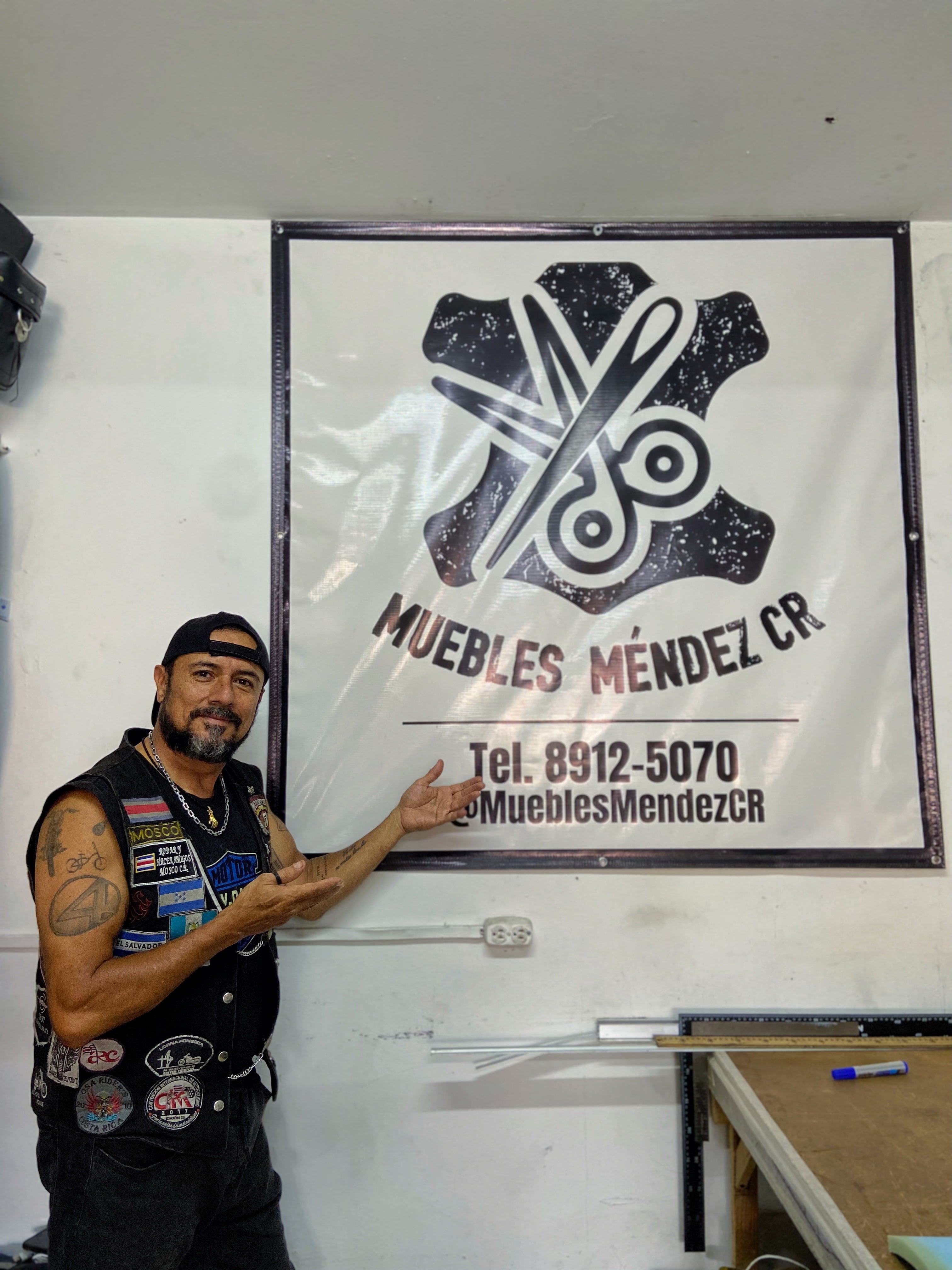 Mario Alberto Vega Durán tiene una Harley Davidson softyl custom FX. Foto: Cortesía