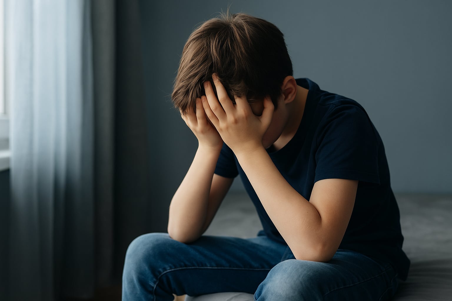 Oliver Gorman, de 12 años, fue hallado sin vida tras inhalar desodorante en su habitación.