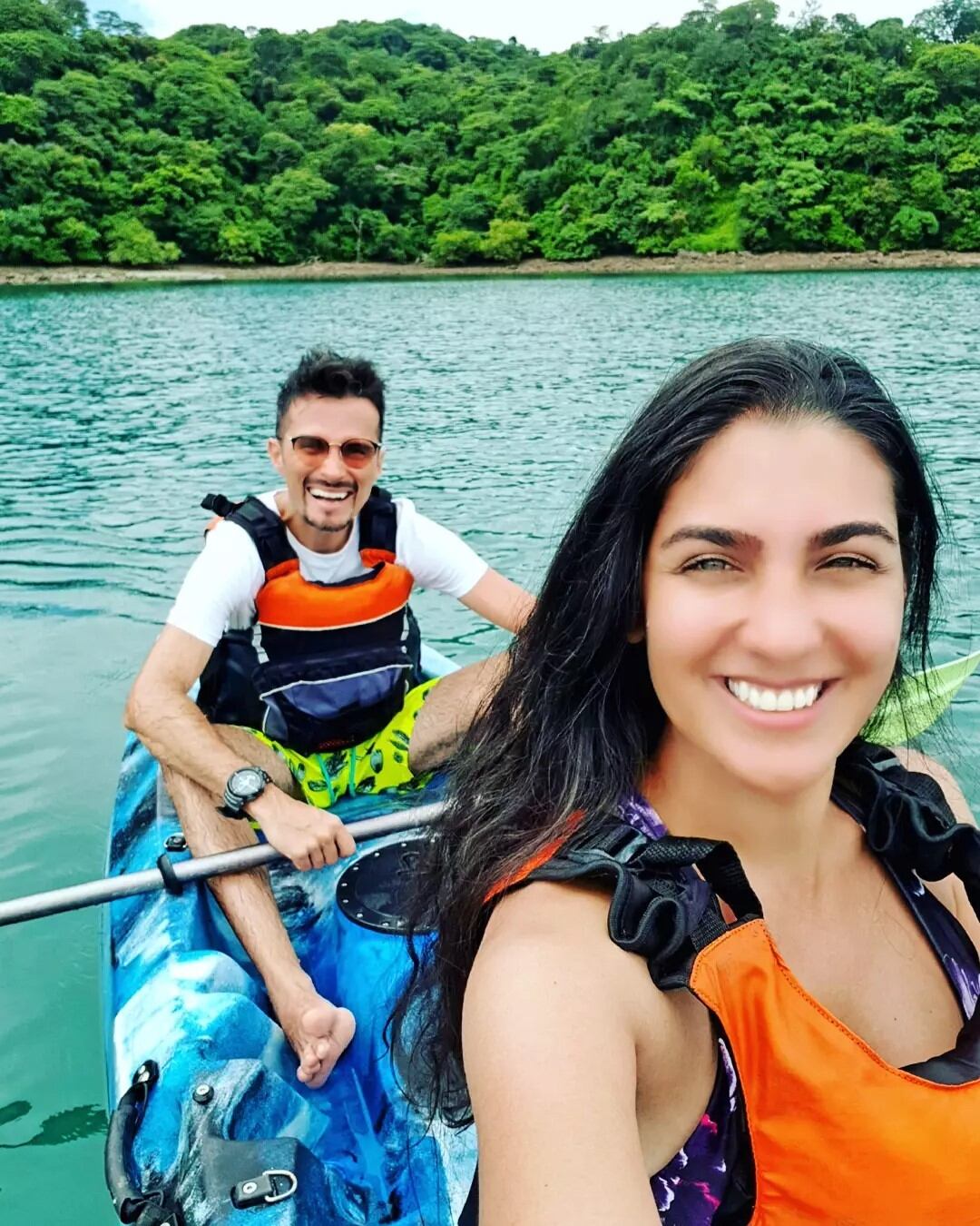 Cantante y fisioterapéuta Ericka Cruz y su novio José Pablo Clavo, baterista de Los Ajenos. Instagram