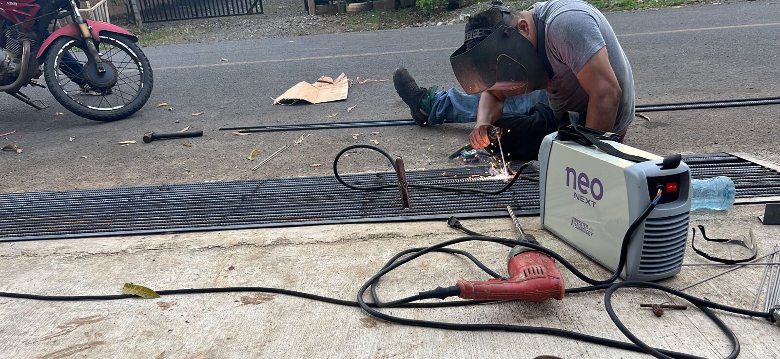 Jerry Muñoz Chaves, de 32 años, era soldador, él trabajó en el parque infantil de Parrita. Unos desalmados lo mataron por haber visto un homicidio. Foto: Cortesía Victoria Chaves, tía de Jerry Muñoz para La Teja