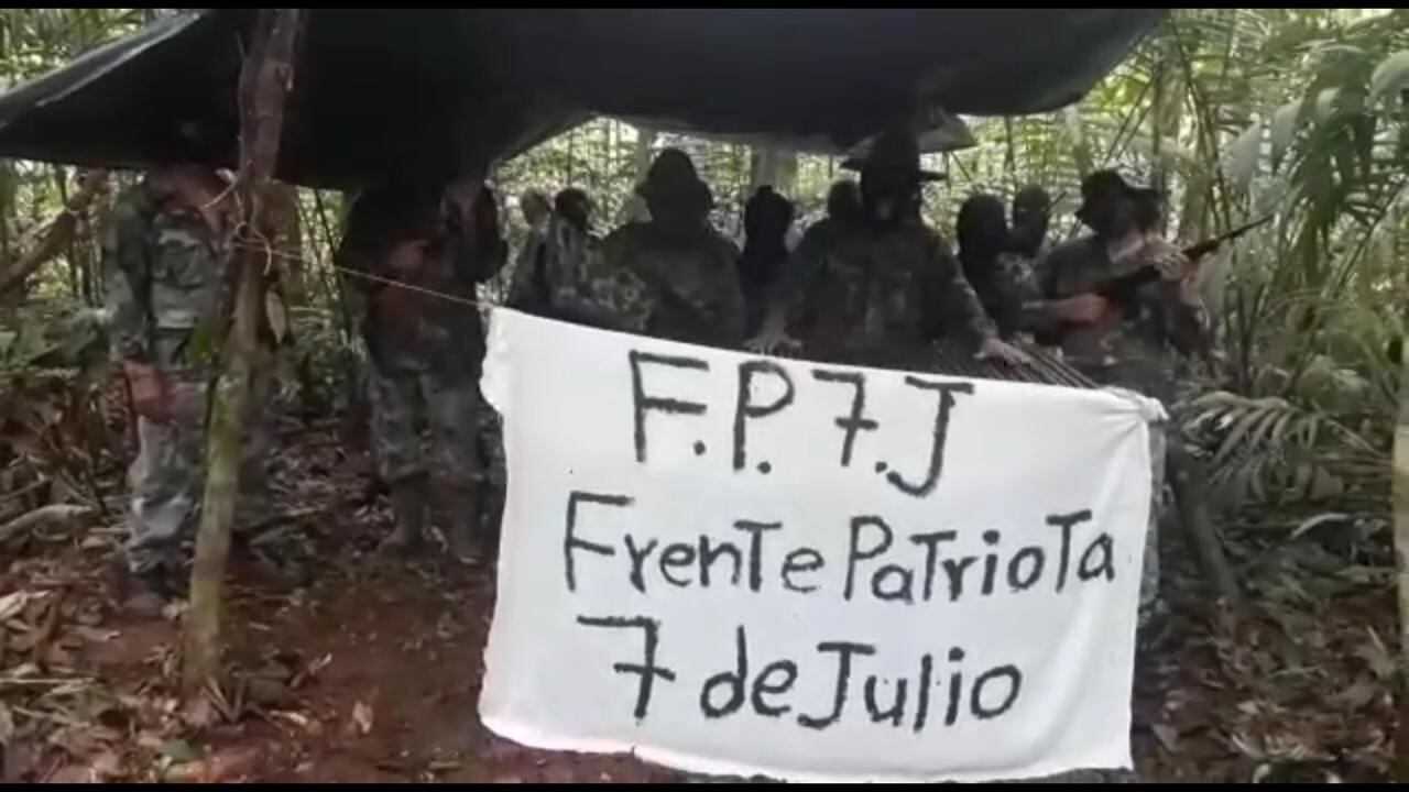 Autoridades investigarán mensaje de grupo amenazando al presidente Alvarado. Captura de video.