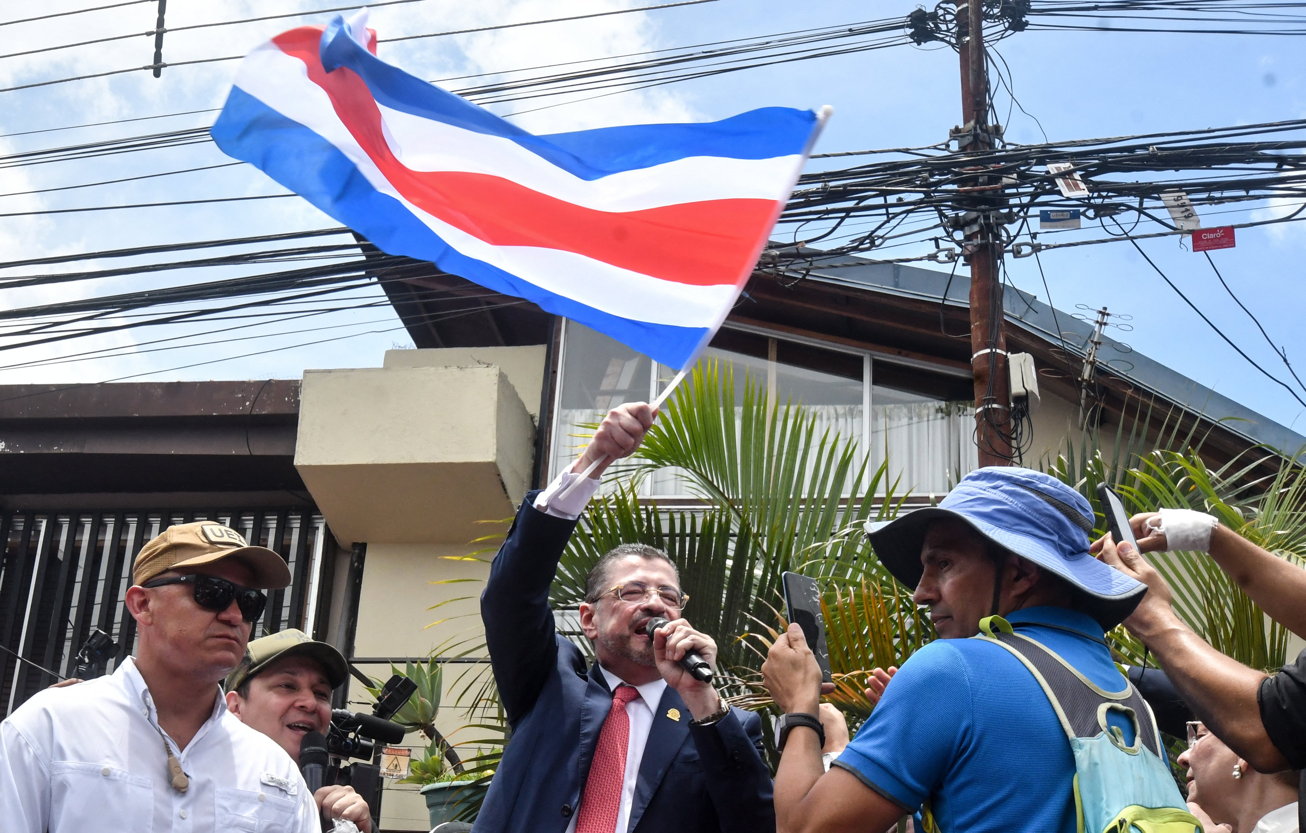 Costa Rica's President Rodrigo Chaves