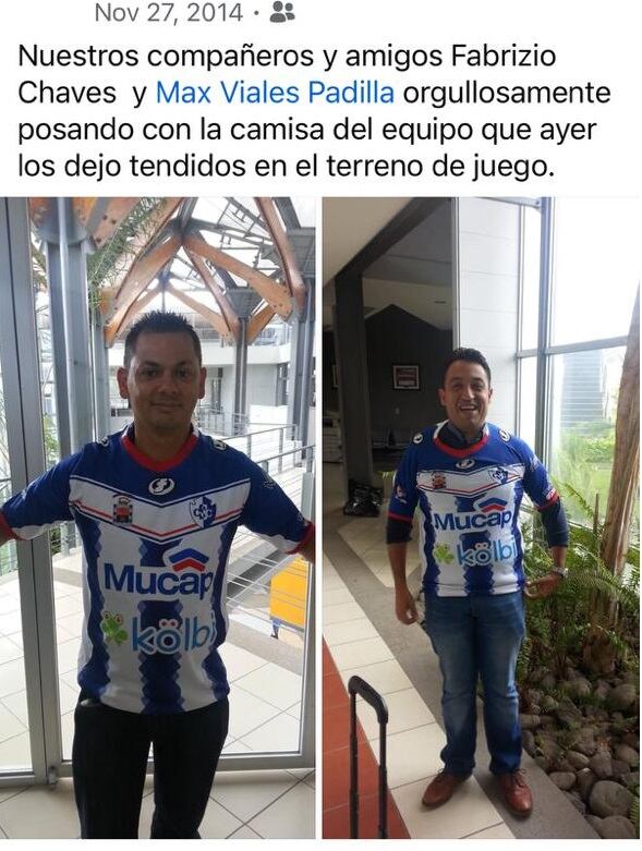 Fabricio Chaves es comisario de Unafut.