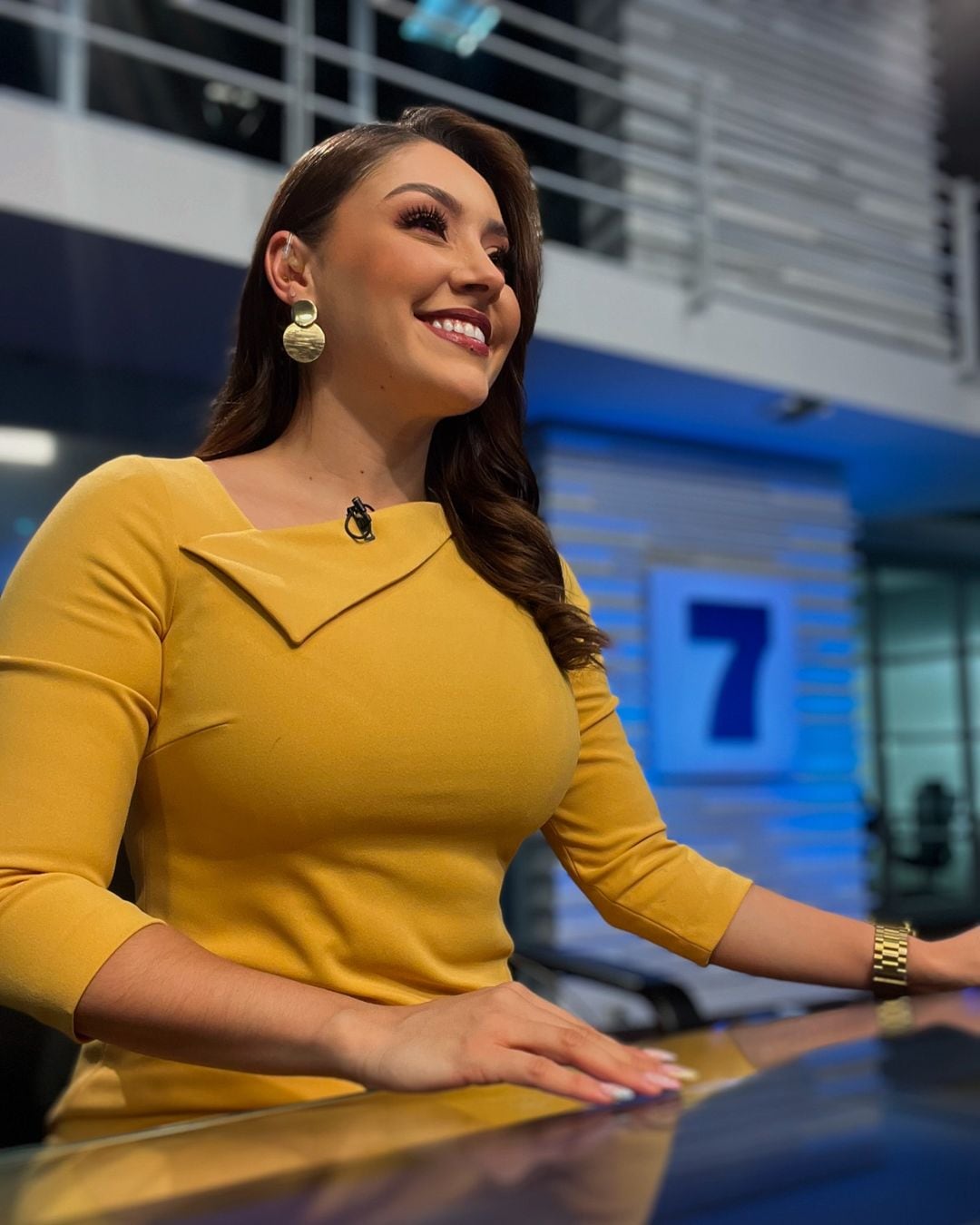 Gloriana Casasola, periodista de Telenoticias.