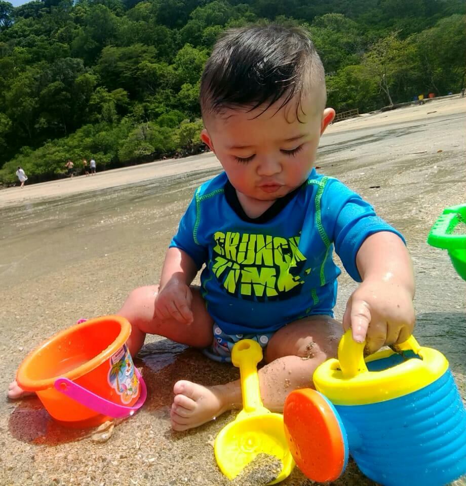 Juguetón, super sano, comelón y bien chirote, así es Eithan, el niño 5 millones