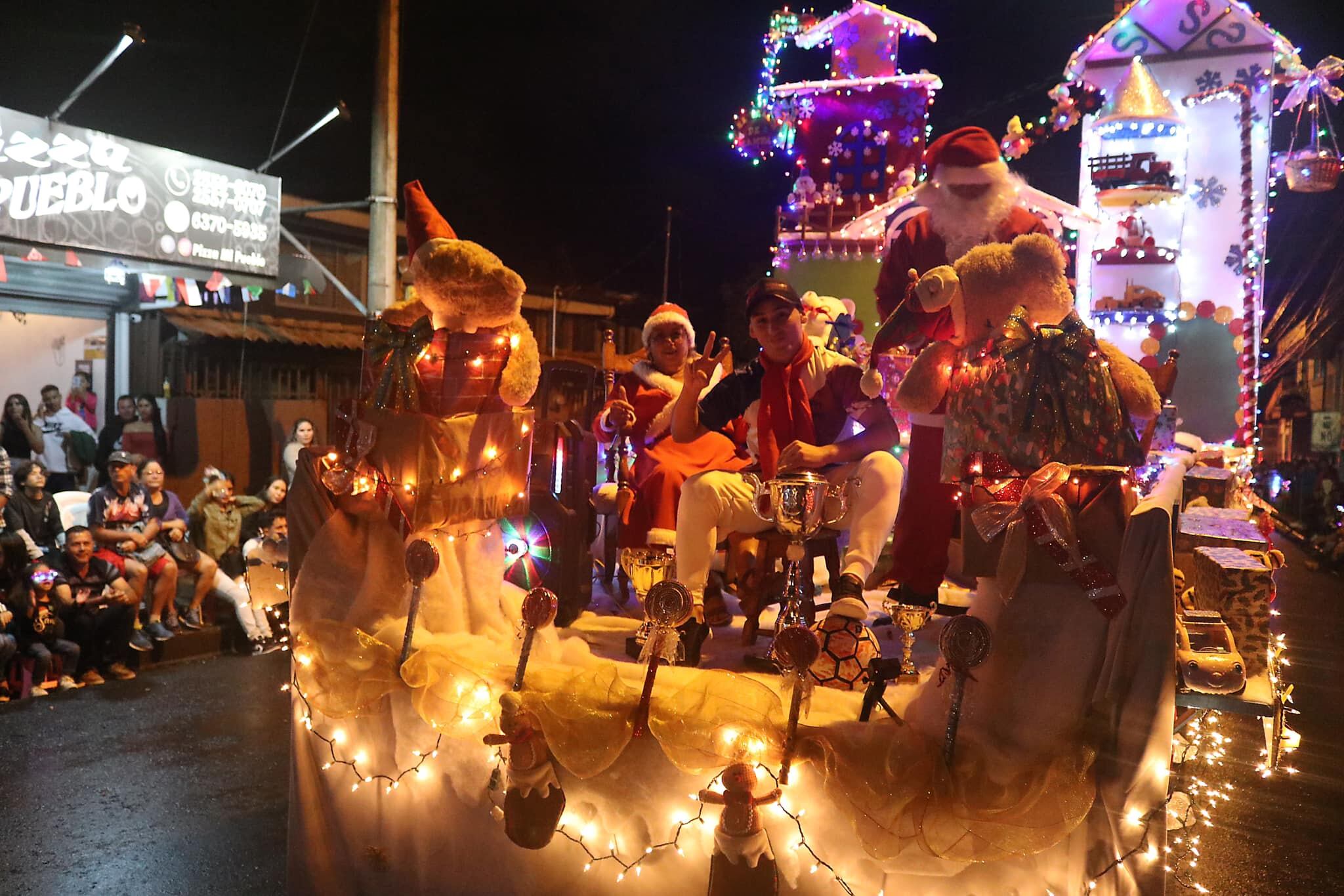 Festival de la Luz de Turrialba 2023. (Tomada del Facebook de la Municipalidad de Turrialba)