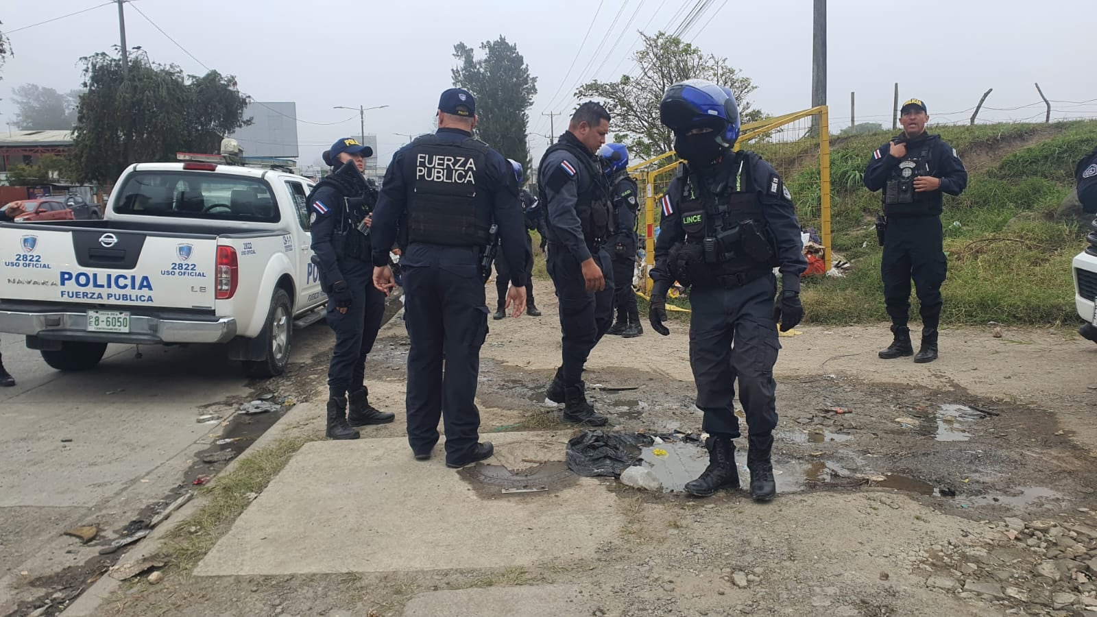 La Fuerza Pública de Cartago se enfocará en control los territorios donde operan las bandas criminales de la provincia. Foto MSP.